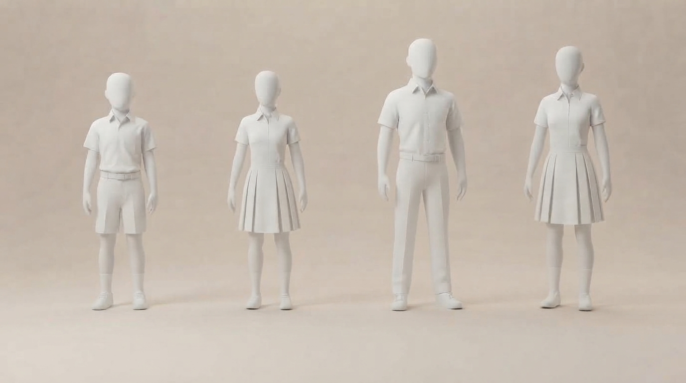 Monochrome Pattern & Fitting Silhouette